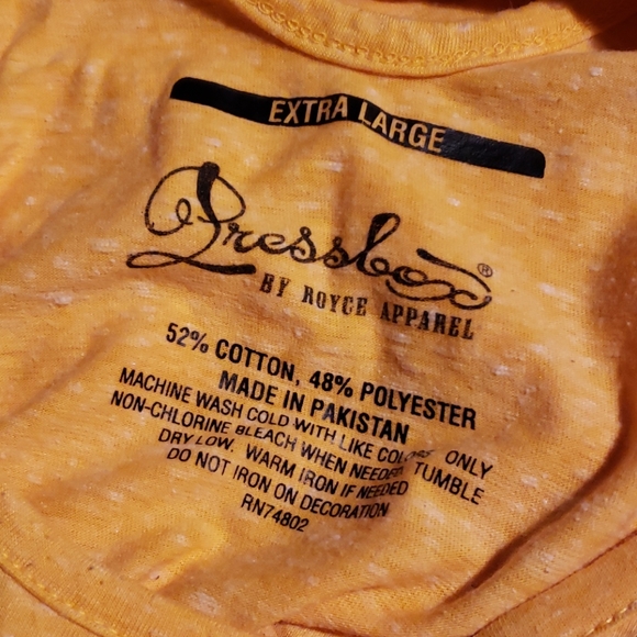 Iowa State Cyclones Yellow Racerback Tank Top - Picture 5 of 7